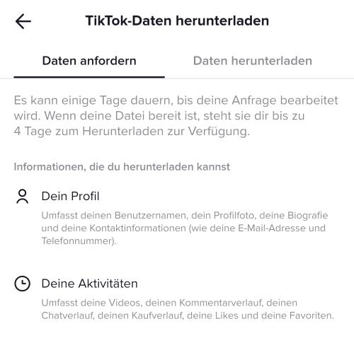 TikTok eigene Kommentare finden