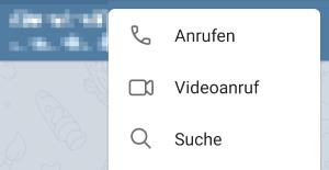 Telegram Videoanruf aufnehmen